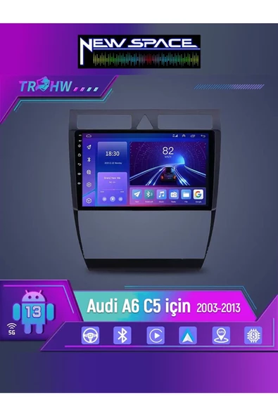 AUDİ A6 ANDROİD 8GB RAM 128GB ROM 8 ÇEKİRDEK CARPLAY NAVİGASYON MULTİMEDYA ürün görseli