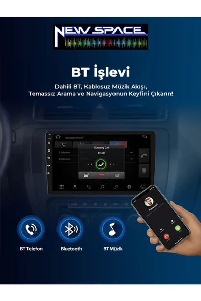 AUDİ A6 ANDROİD 8GB RAM 128GB ROM 8 ÇEKİRDEK CARPLAY NAVİGASYON MULTİMEDYA - Resim 3