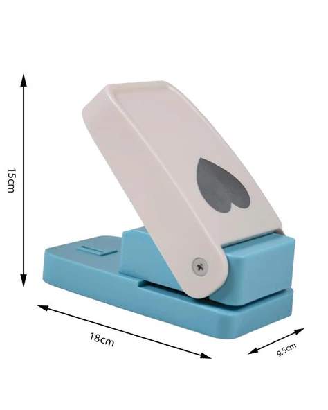 Kamei Süper Şekilli Delgeç Kalp 6.3 cm KM5825 - 5