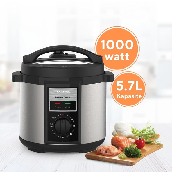 Kumtel HPC-02 Elektrikli Düdüklü Tencere - 3