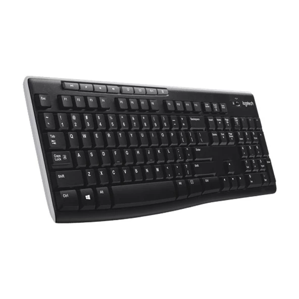 Logitech 920-003761 K270 Kablosuz Klavye, Siyah