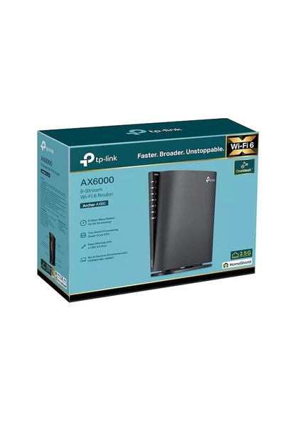 TP-Link Archer AX80 5 Port 6000 Mbps Router - 4