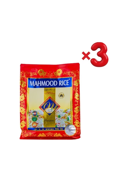 Mahmood Rice Basmati Pirinç 3 x 900 G