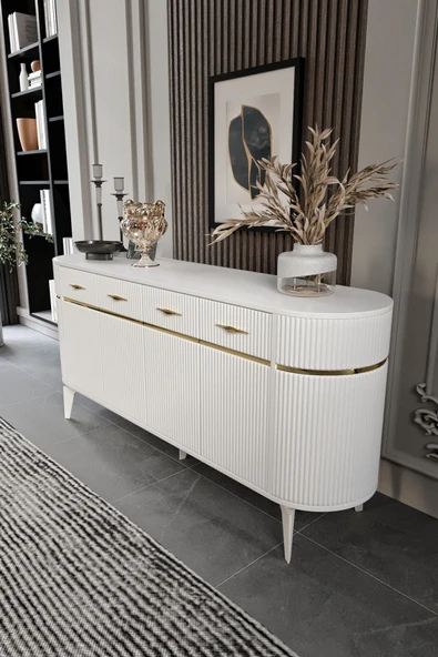 Venüs Vns Moduler Mdf Mebran Kapak Oval Konsol - 5