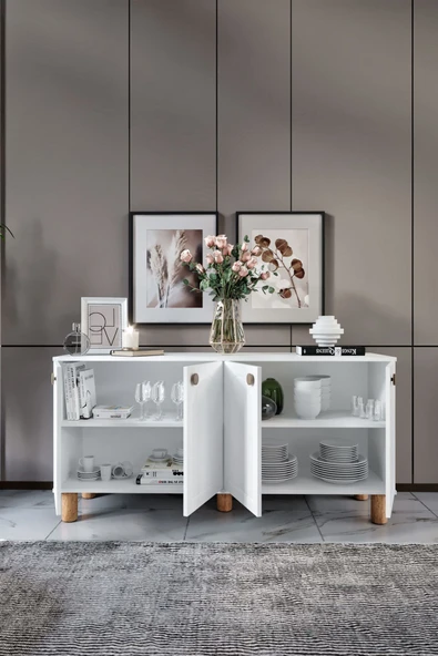 Venüs Vns Moduler Mdf Mebran Kapak Bohem Konsol - 3