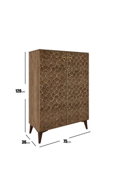 Venüs Vns Modüler Ayakkabılık Çok Amaçlı Dolap Mutfak Kiler Balkon - 4