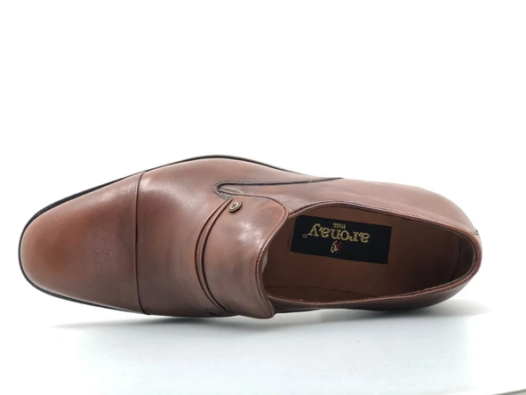 Aronay  437 Jurdan Kösele Kundura Erkek Klasik Ayakkabı - Resim 5