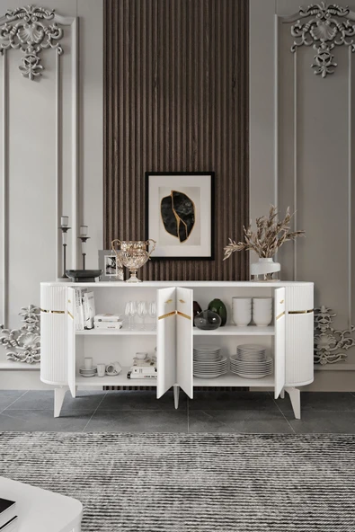 Venüs Vns Moduler Mdf Mebran Kapak Oval Konsol - 8