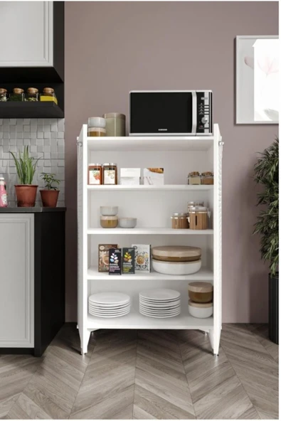 Venüs Hasırlı Ayakkabılık Çok Amaçlı Dolap Mutfak Kiler Dolabı - 4