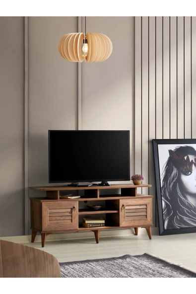 Venüs 110 Cm Panjurlu Raflı Tv Sehpası - 2