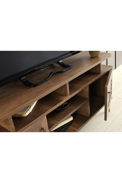 Venüs 110 Cm Panjurlu Raflı Tv Sehpası - 5