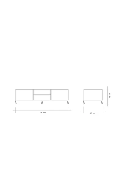 Venüs Vns Moduler Artı Kapak Tv Sehpası 130 Cm - 8