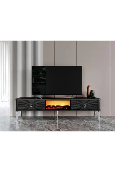 Venüs Vns Moduler Şömineli Tv Ünitesi. 180 Cm - 3
