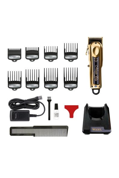 Wahl 8148 Magic Clip Gold Şarj Stantlı Saç Sakal Tıraş Makinesi