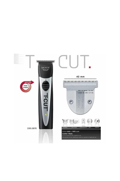 Moser Tıraş Makinesi T-cut 1591