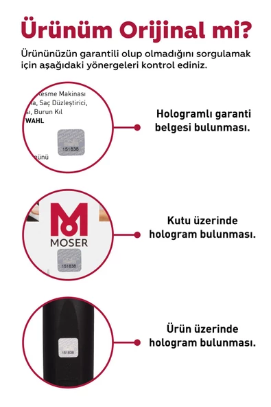 Moser 1430-0050 Kablosuz Saç Kesme Makinesi - 3
