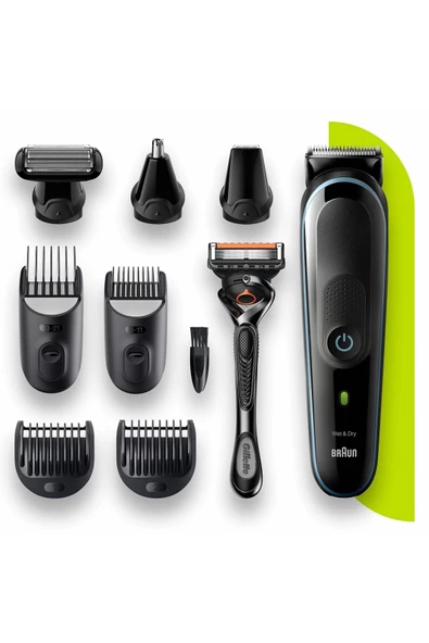 MGK 5380 Erkek Bakım Kiti 9'u 1 Arada Şekillendirici + Gillette Hediye