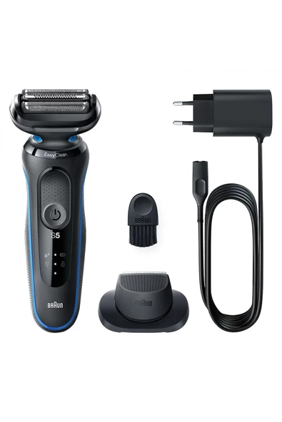 Braun Yeni Seri 5 B1200S AutoSense EasyClean EasyClick Islak ve Kuru Tıraş Makinesi - Resim 5