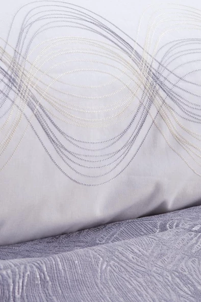 Aren Gelin Seti 7 Parça Gri - Resim 3