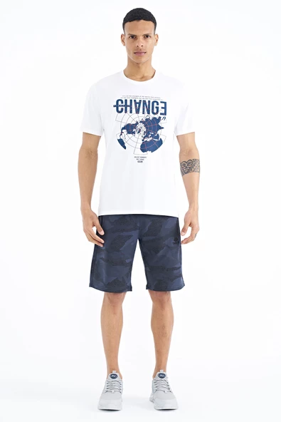 Tommy Life Erkek 0 Yaka T-shirt 88214 - Resim 4