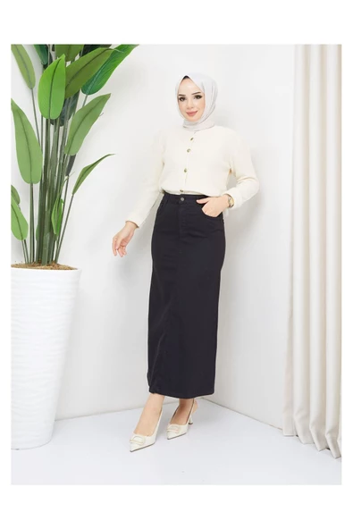 Ara Boy Likralı Gabardin Etek - 3