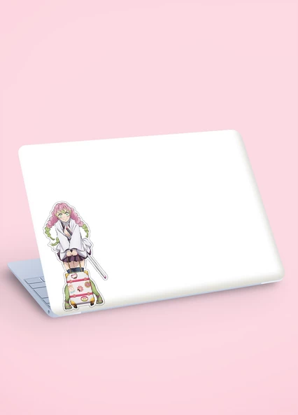 Mitsuri Kanroji-Obanai Iguro-kimetsu no yaiba-demon slayer 2li süsleme-çıkartma-etiket - Resim 5