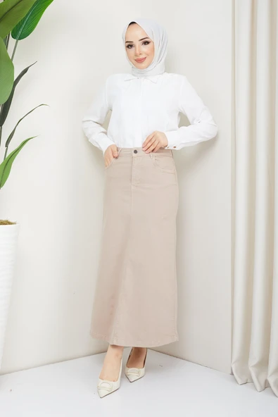 Ara Boy Likralı Gabardin Etek - 8