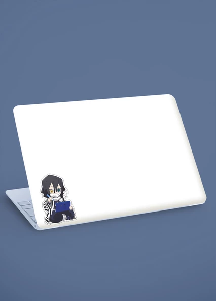 Mitsuri Kanroji-Obanai Iguro-kimetsu no yaiba-demon slayer 2li süsleme-çıkartma-etiket - Resim 6