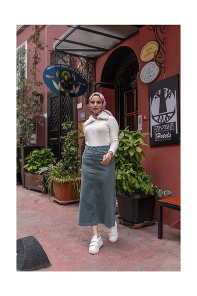 Ara Boy Likralı Gabardin Etek