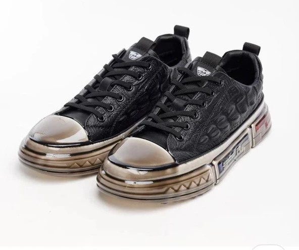 Marcomen 18219 Casual Erkek Deri Sneaker Ayakkabı - 2
