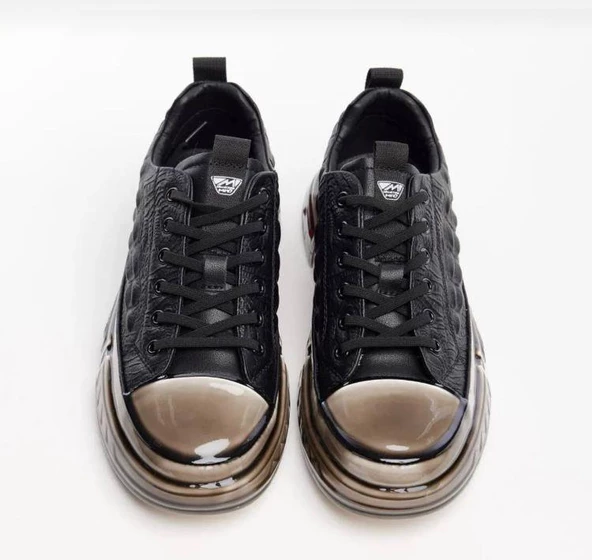 Marcomen 18219 Casual Erkek Deri Sneaker Ayakkabı - 4