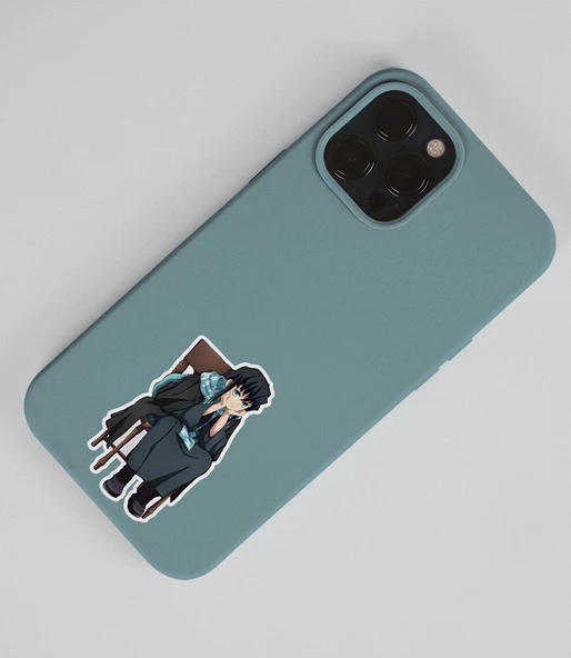 Muichiro Tokito-Senjuro Rengoku -Demon Slayer-2li çıkartma-etiket-süsleme-hediye - Resim 3