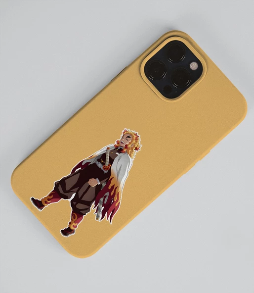 Muichiro Tokito-Senjuro Rengoku -Demon Slayer-2li çıkartma-etiket-süsleme-hediye - 5