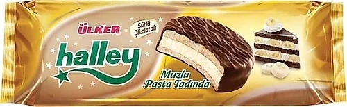 ÜLKER HALLEY MUZLU 210gr