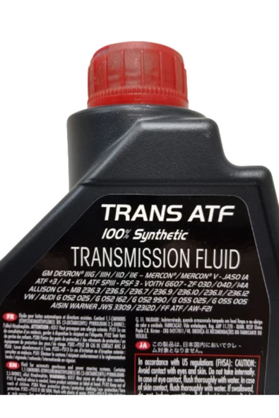 Motul Trans Atf %100 Sentetik Otomobil-ticari Araclara Vites Direksiyon Yagi 1 Litre Transmission Fluid - 3