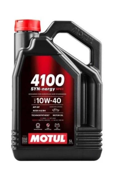 Motul 4100 Syn-nergy SPEC 10w-40 4l %100 Sentetik (6100)