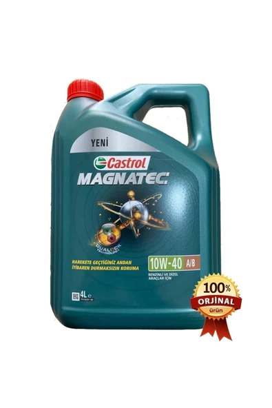 CASTROL Magnatec 10w40 A/b 4 Litre - 2024 Üretimi Ürün