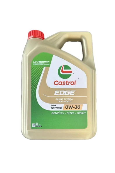 CASTROL Edge 0w-30 4 Litre (ÜRETİM YILI :2024) - 4