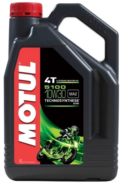 Motul 5100 10W-30 4T 4 Lt 4 Zamanlı Motosiklet Motor Yağı