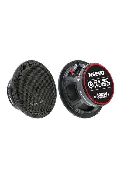 REISS AUDIO Rs-m6evo 400 Watt 16 Cm hybrid neodyum emma ödüllü Oto Midrange [Grand]