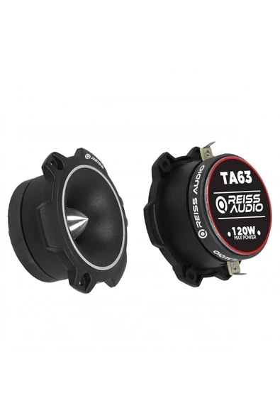 REISS AUDIO Rs-ta63 10 Cm Tweeter Uyumlu 120 Watt Maximum Power Çift [grand Audio]