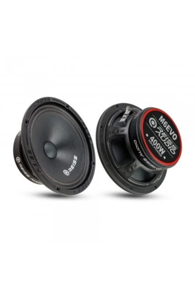 REISS AUDIO Rs-m6evo 400 Watt Max Power+100 Watt Rms Power 16 Cm Oto Midrange