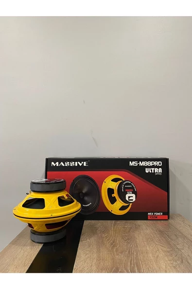 PTTAVM: Massive MASSİVE MS-M88PRO-ULTRA 20 CM MİDRANGE 450W 175