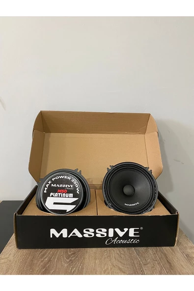 Massive 13 CM 250W MASSİVE MS-M50 PLATİNUM 120 RMS MİDRANGE ( Grand) - 4