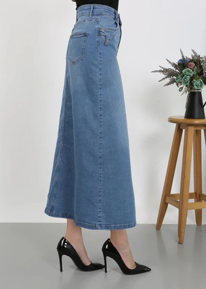 Cep Detaylı Denim - 6