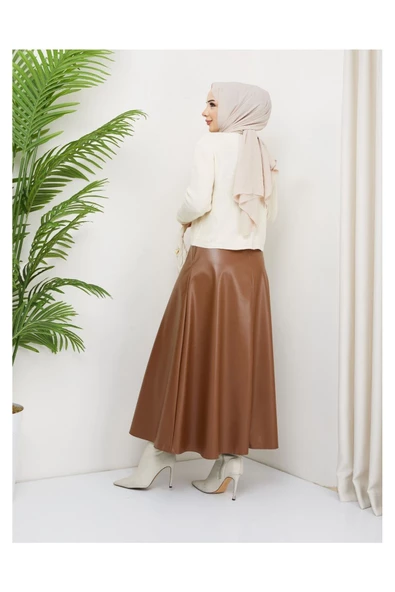 Mevlana Model Deri Etek - 8