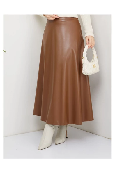 Mevlana Model Deri Etek - 5