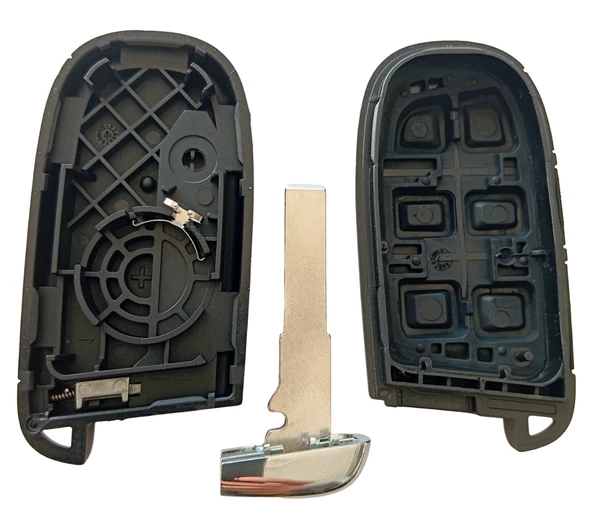 Jeep Compass Renegade Uyumlu Smart Kumanda Kabı Oto Anahtarlık 3+1 Tuşlu - Resim 4