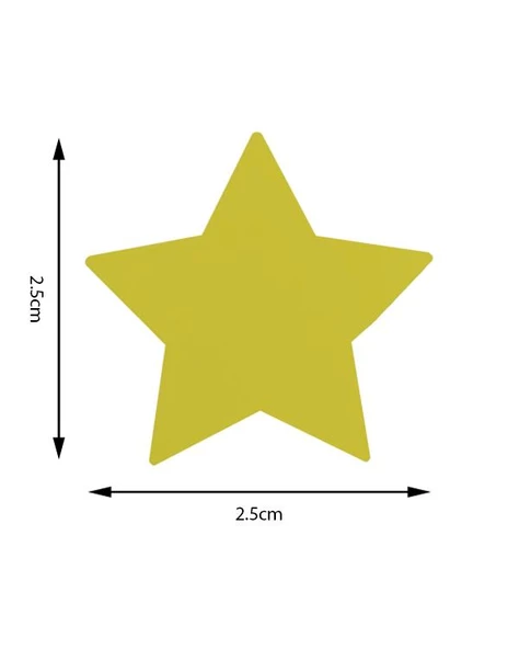 Kamei Süper Şekilli Delgeç Yıldız 2.5 cm KM5810 - 5