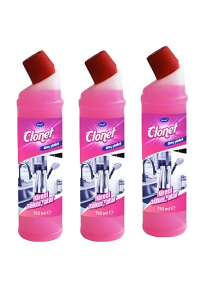 Diversey Clonet Kireç Çözücü 3 x 750 ML